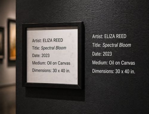Gallery Wall Labels — The Curator’s Guide to Invisible Labels & Gallery Graphics